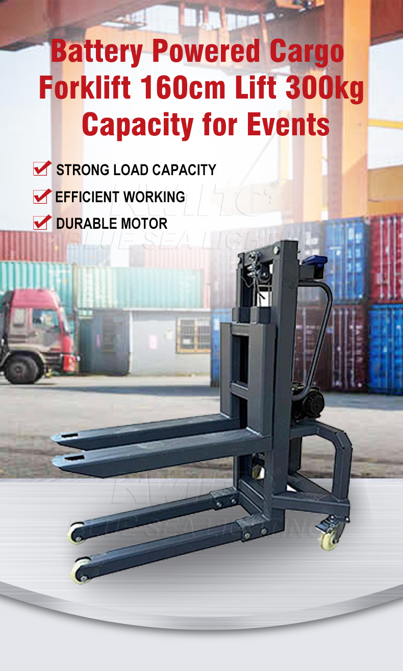 Battery Powered Cargo Forklift
